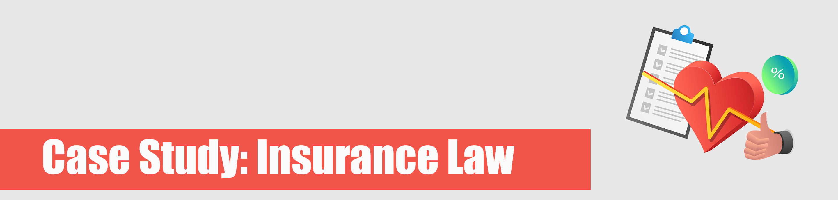 A insurance law banner original